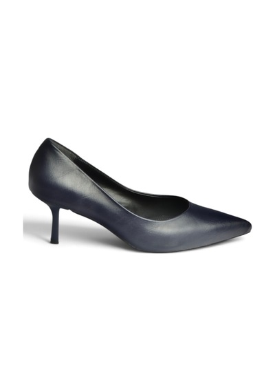 Fox Shoes Z676070009 Lacivert İnce Topuklu Kadın Stiletto Ayakkabı
