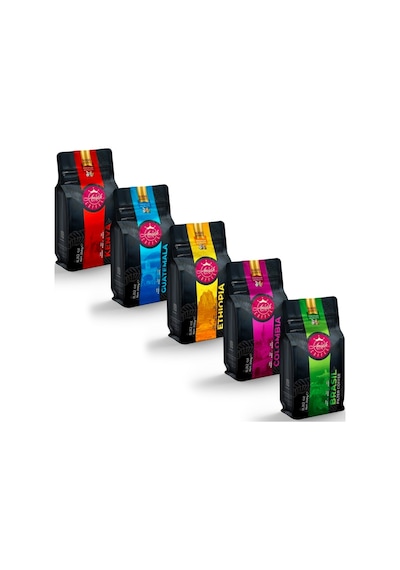 Anişah Dünya Filtre Kahve Seti Öğütülmüş 5 x 250 G