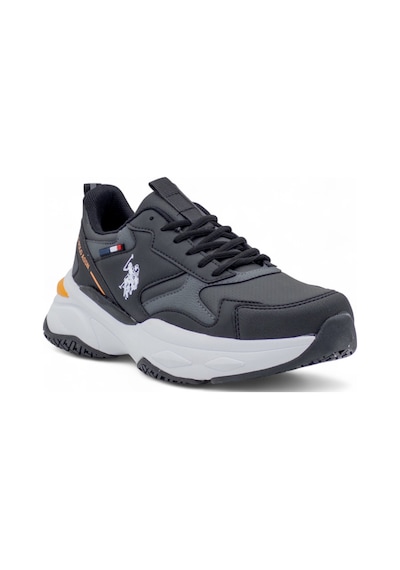 U.s. Polo Assn. Solıdar 5pr Erkek Sneaker Siyah