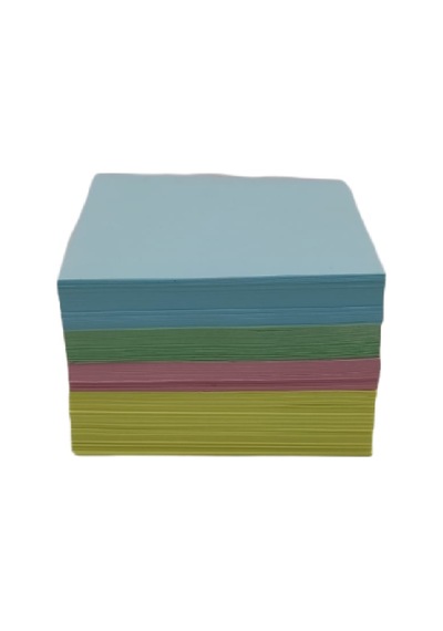 Umur Renkli Küp Blok 8 x 8 CM 500'lü Paket