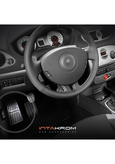 intakrom Renault Clio Symbol Krom Ayak Dinlendirme Pedalı - 2014 - 2019
