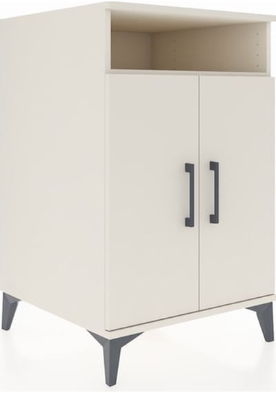 Kronos Komodin 3 Raflı 2 Kapaklı 60x59x96 Aytaşı-aytaşı Aytaşı