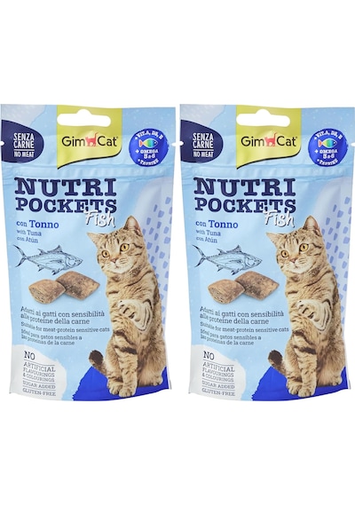 Gimcat Kedi Ödül Tableti Np Ton Balıklı, 60 Gr 2li Paket