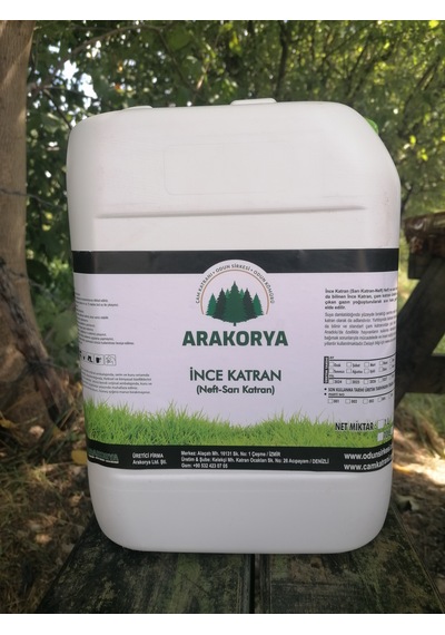 Arakorya Sarı İnce Katran Neft 10kg