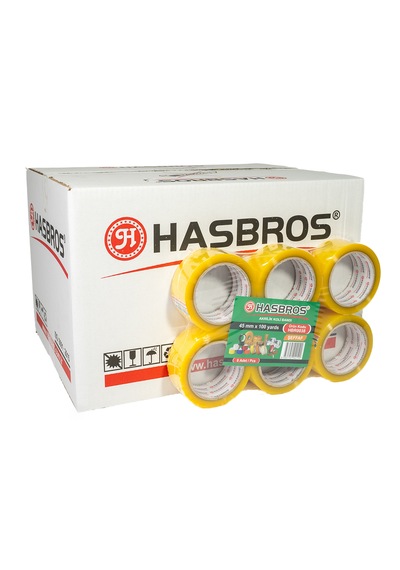 Hasbros 45mmx100 Yards Koli Bandı - 120 Adet 120 Adet