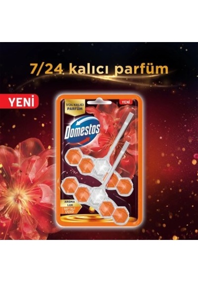 Şeftali Çiçeği Parfümlü Tuvalet Bloğu