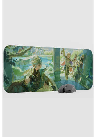 Alhaitham Genshin Impact Anime Gacha V5 - 70x30 Xl Gaming Mouse Pad Fare Altlığı