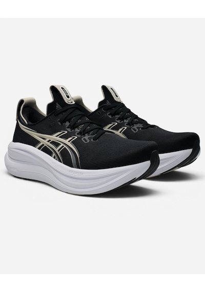 Asics Gel-nımbus 28 Erkek Siyah Beyaz Koşu Ayakkabısı 1011c127-002
