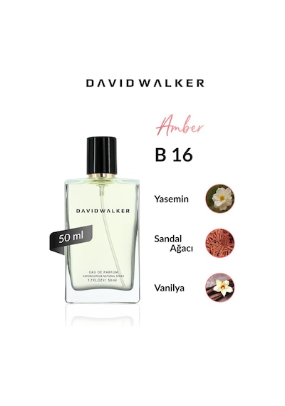 David Walker B16 Defıle 50 Ml Exclusive Kadın Parfüm Floral Amber