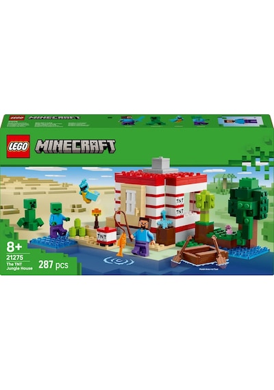 LEGO® Minecraft® TNT Büyük Orman Evi 21275 - 8 Yaş ve Üzeri Çocuklar için Video Oyunu Temalı, Koleksiyonluk Oyuncak Yapım Seti (287P) LEGO® Minecraft® TNT Büyük Orman Evi 21275 - 8 Yaş ve Üzeri Çocuklar için Video Oyunu Temalı, Koleksiyonluk Oyuncak Yapım Seti (287P)