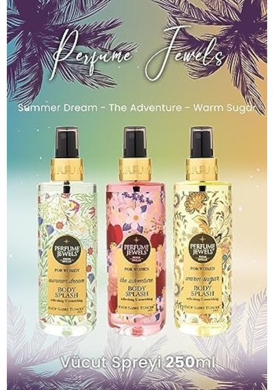 Vücut Spreyi Summer, The Adventure Ve Warm Sugar