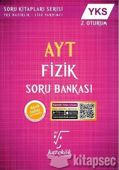 Ayt Fizik Soru Bankası Karekök Yayınları