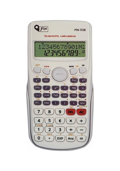 Pin 112b 240 Beyaz Fonksiyonlu Hesap Makinesi