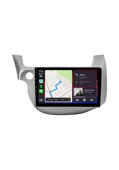 Honda Jazz 2009-2012 Android Multimedya Carplay Android Auto Navigasyon Kameralı 6gb Ram 64gb 10"