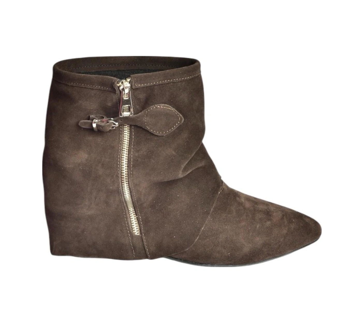 Fox Shoes V380518102 Kahverengi Süet Düz Taban Fermuar Detaylı Kadın Bot Kahverengi-süet Fox Shoes V380518102 Kahverengi Süet Düz Taban Fermuar Detaylı Kadın Bot Kahverengi-süet