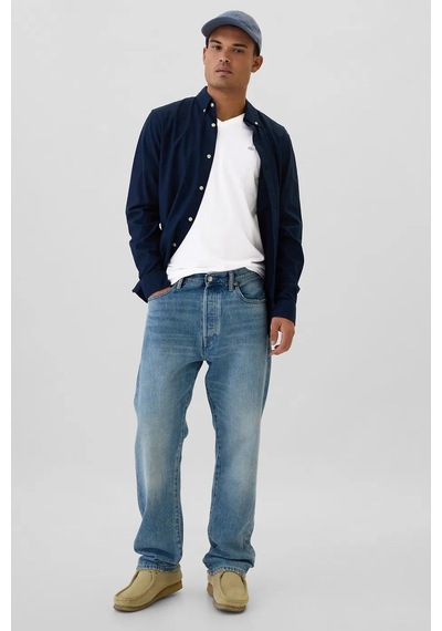 Gap V-frch Everyday Soft Erkek Tişört Beyaz