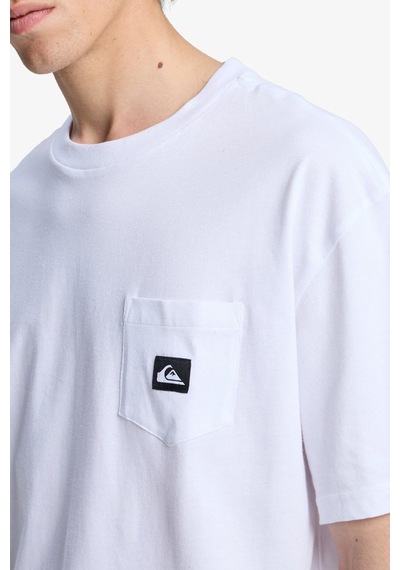 Quiksilver Salt Water Pock Erkek Tişört BEYAZ