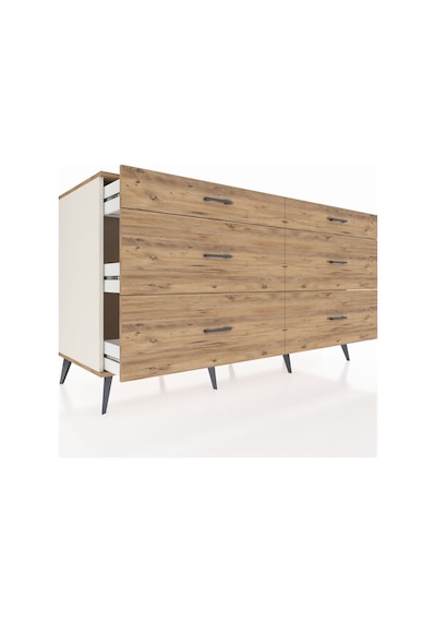 Kronos Konsol 6 Çekmeceli 176x59x99 Aytaşı-çam Aytaşı-çam