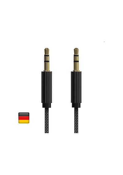 Woyax By Deji Aux Stereo 3.5 MM Ses Kablosu Örgülü 1.2M