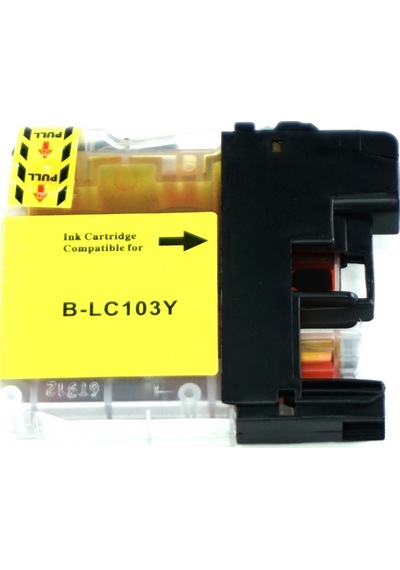 Brother Lc 565Xl Sarı Uyumlu Kartuş