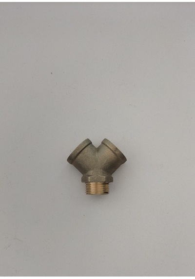 1/2'' Klepsan Sarı Pirinç İkili Ye Çatal 1/2'' - 2 Adet 1/2"