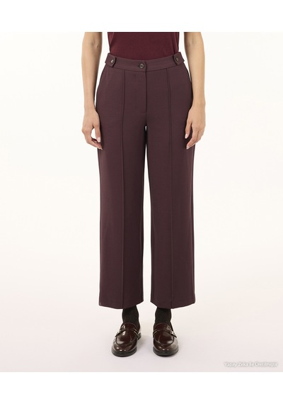 Yargıcı Düz Normal Bel Pantolon 26kkpn3034x 016 Bordo