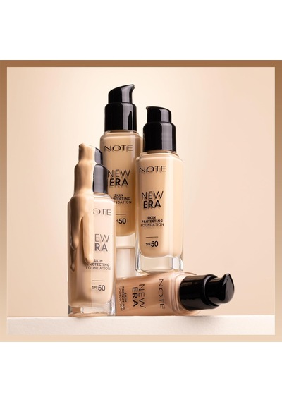 Cosmetics New Era Skin Protecting 190 Nemlendirici Etkili Spf 50 Hyaluronik Asitli Fondöten Çok Renkli
