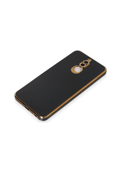Cosmotex Newface Huawei Mate 10 Lite Kılıf Volet Silikon - Siyah