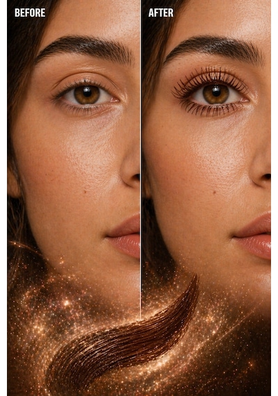Pierre Cardin Lash Magnify - Brown Velvet - Lifting Etkili, Dolgunlaştıran Ve Doğal Hacim Veren Maskara Kadife Kahve Kahverengi