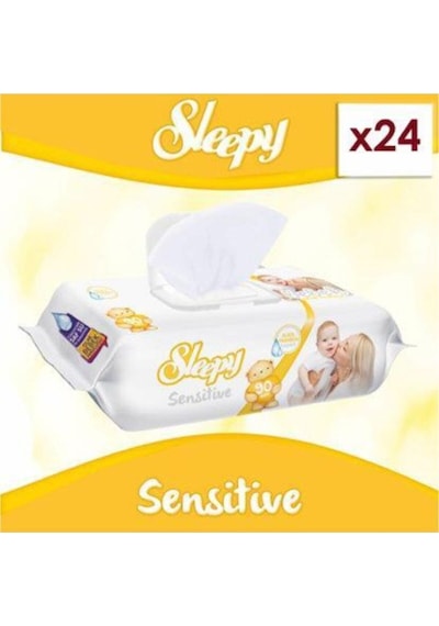 Islak Mendil 90 Lı Sensitive 24 Lü Paket 2160 Yaprak