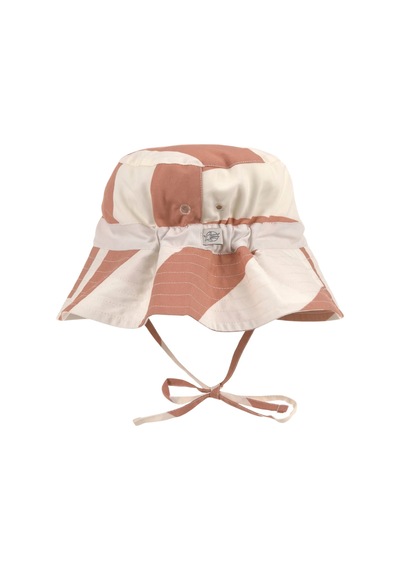 Lassig Fishing Hat Uv Korumalı Şapka Stripes Clay Sea Salt Kahverengi