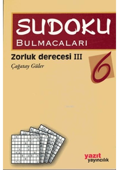Sudoku Bulmacaları.6-yazıt N11.2679