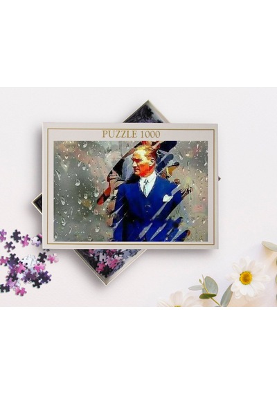 Bk Home Atatürk Tasarımlı 1000 Parça Profesyonel Puzzle-21