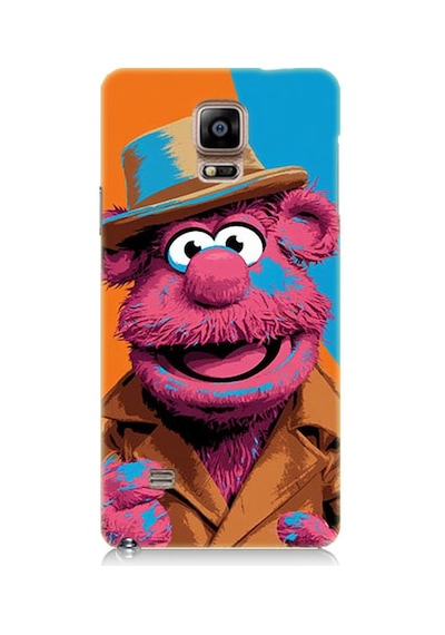 Samsung Galaxy Note 4 Uyumlu Pembe Kukla Desenli Silikon Kılıf