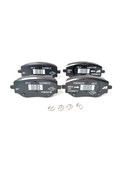Autotech Db396-182 Ön Fren Balatası Clıo V 19 Talıant 21 Mıcra V 18 1.0 Sce 1.0 Tce 1.5 Blue Dcı 410608885r-d106000q1j 1 Takım -ıdır