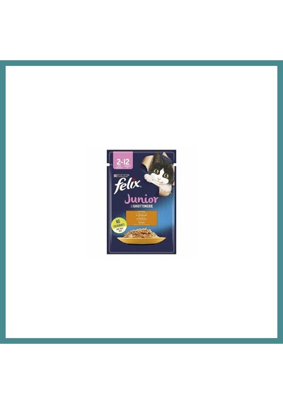 Felix Pouch Junior Tavuklu Yavru Kedi Konservesi 85 Gr Mac