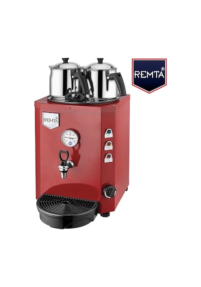 Remta 2 Demlikli Elektrikli Jumbo Çay Makinası 23 Lt -Çay Ocağı