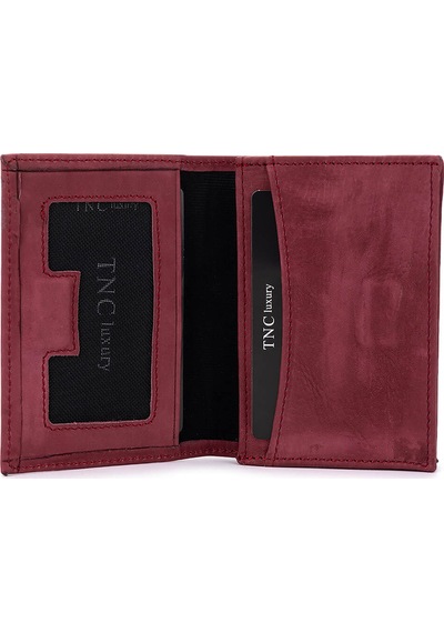 Tamer Tanca Erkek Hakiki Deri Bordo Kartlık 1148 220 Erk Krtlk Sk25-26 Bordo Nbk Bordo