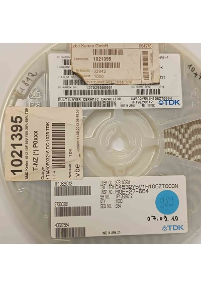 Ia10f03216 10mf 50v 1812 Seramik Kondansatör 12 Adet