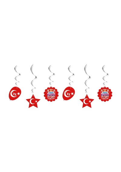 Turkuaz-Pazarlama 23 Nisan Kutlu Olsun Sarkıt Süs