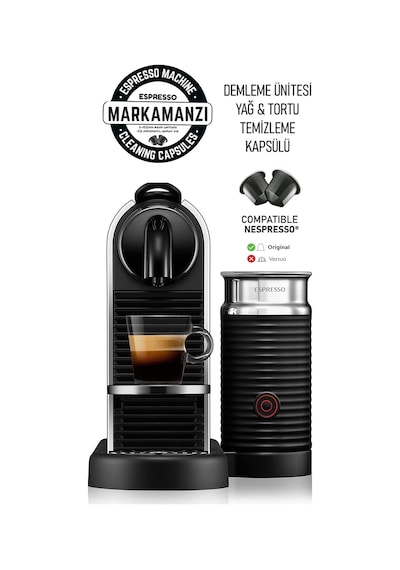 Kapsül Kahve Makineleri Yağ Temizlik Kapsülü Nespresso Uyumlu 2'li