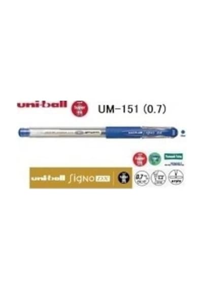 Uni-ball Signo Dx Um-151 Kırmızı Jel Kalem 0.7 Mm - 12 Adet Toptan Paket