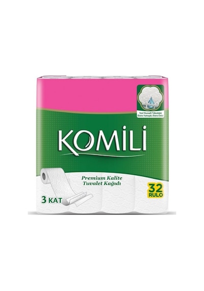 Komili Tuvalet Kağıdı 3 x 32 Rulo