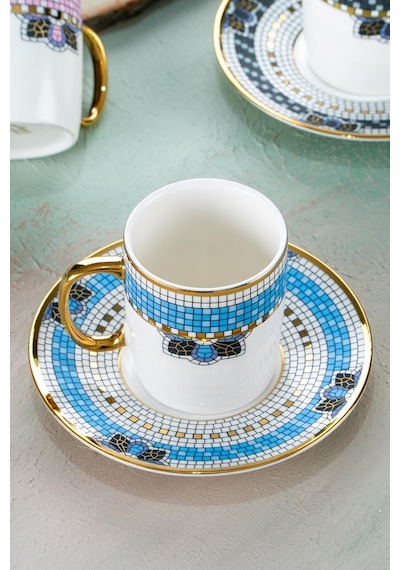 Acar Meira 6 Kişilik Kahve Fincanı Takımı - 90 Ml