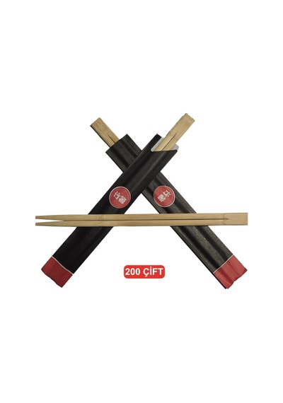 Bambu Çin Çubuğu Chopsticks 200 Çift