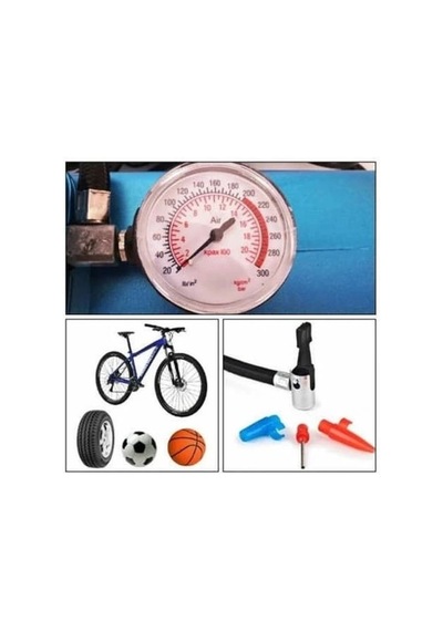 Bay 220 Volt-12 Volt 250 Psi Geniş Uygulama Yelpazesi Kompresör Lastik Hava Şişirme Oto Pompası Najmaddin Standart