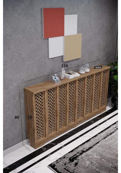 Petek Kaplama Modern Radyatör Kapatma Ünitesi Ön Panel Mdf Tasarım İç Ölçü 156 Cm Dış Ölçü 160 Cm Petek 156 Çam D7 Petek Kaplama Modern Radyatör Kapatma Ünitesi Ön Panel Mdf Tasarım İç Ölçü 156 Cm Dış Ölçü 160 Cm Petek 156 Çam D7