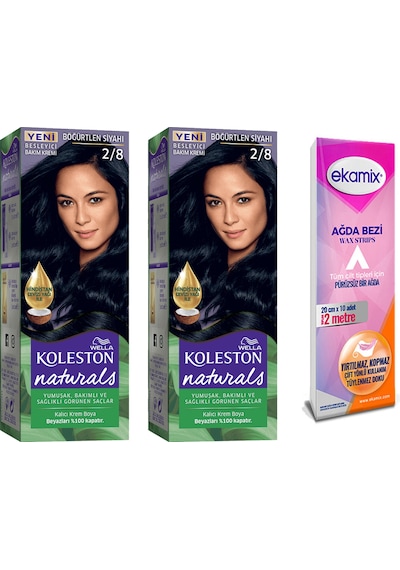 Koleston Naturals Tüp Boya 2 - 8 Böğürtlen Siyahı 2 Adet