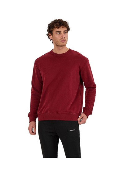 Merrell Merrell Santos Erkek Sweatshirt Rqs0 Bordo