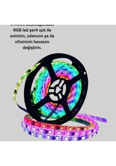 Enerji Tasarruflu Rgb Şerit Led 5 Metre 44901790
